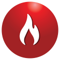 Fire restoration icon