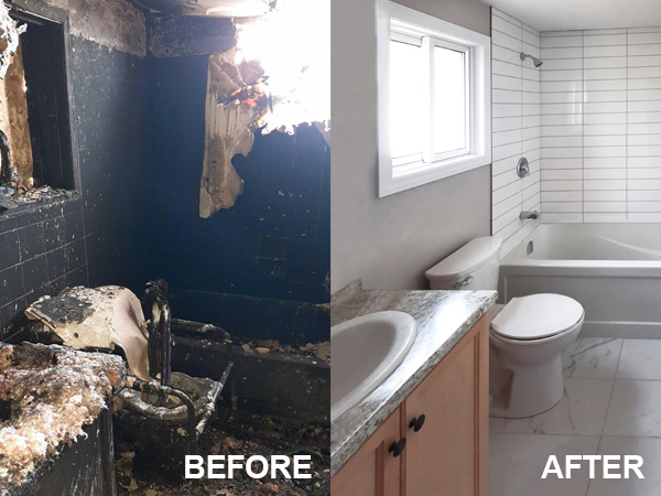general contractor services before and after image
